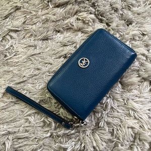 Michael Kors Blue Wallet